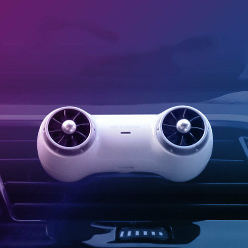 Saraline™ Car Negative Ion Air Purifier – Dual Fan Fresh Air Cleaner