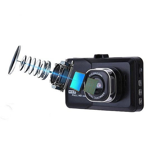 Saraline™ Black Box Dash Cam 1080P Full HD with Loop Recording
