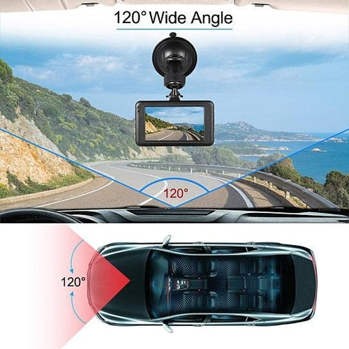 Saraline™ Black Box Dash Cam 1080P Full HD with Loop Recording