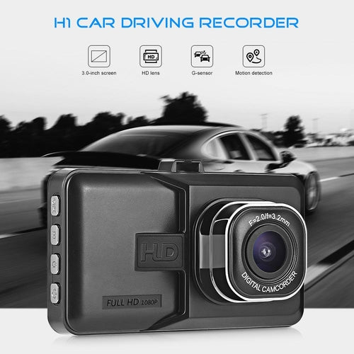 Saraline™ Black Box Dash Cam 1080P Full HD with Loop Recording