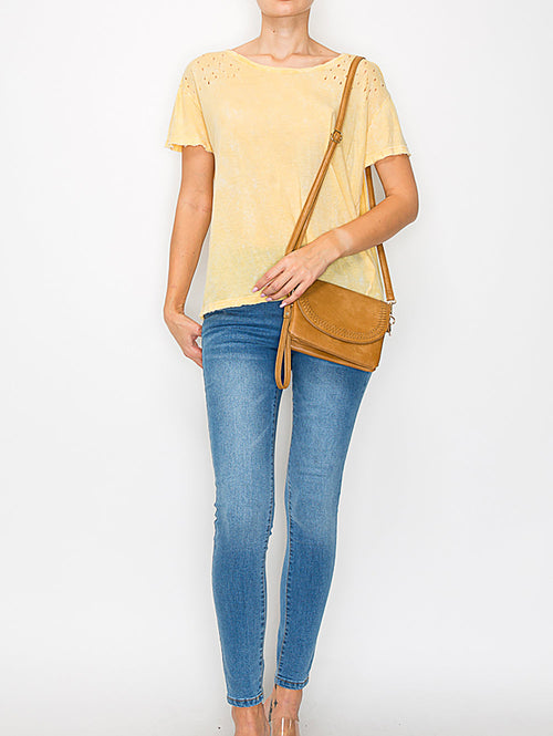 Saraline™ Trendy Crossbody Bag – Elegant Travel Purse & Everyday Handbag