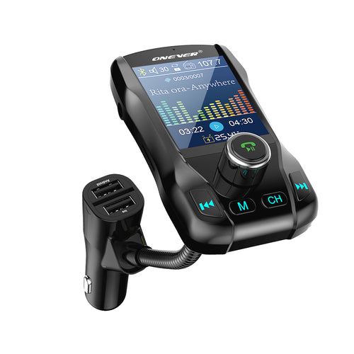 Saraline™ Bluetooth FM Transmitter for Car (V3.0)