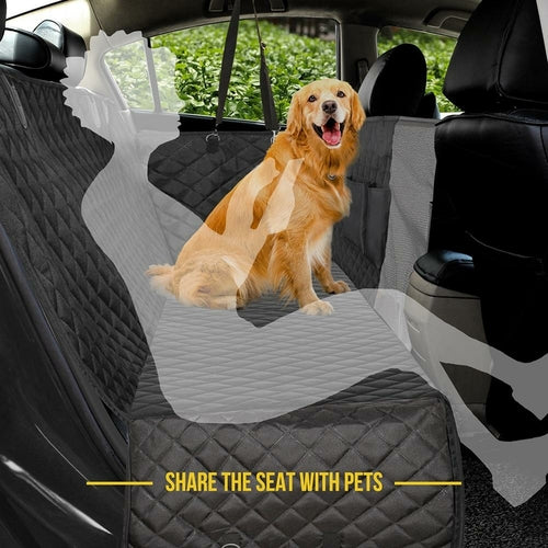 Saraline™ Waterproof Pet Car Seat Cover – Scratchproof & Nonslip Protector