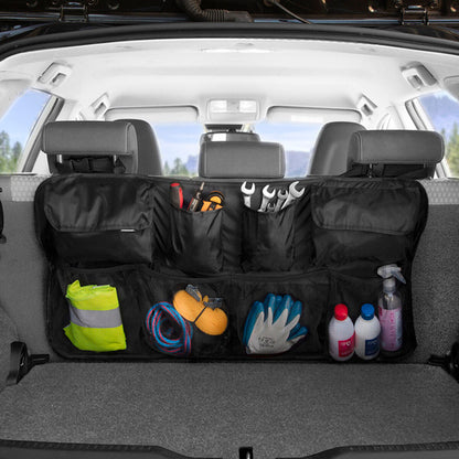 Saraline™ Multi-Pocket Car Trunk Organizer – Waterproof & Foldable