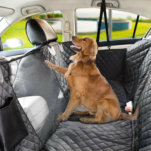 Saraline™ Waterproof Pet Car Seat Cover – Scratchproof & Nonslip Protector