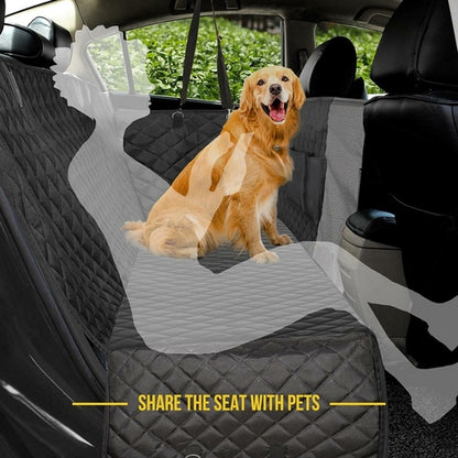 Saraline™ Waterproof Pet Car Seat Cover – Scratchproof & Nonslip Protector