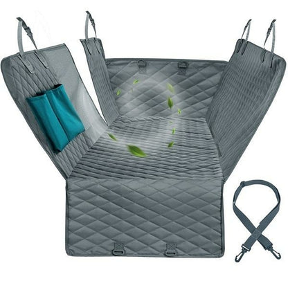 Saraline™ Waterproof Pet Car Seat Cover – Scratchproof & Nonslip Protector