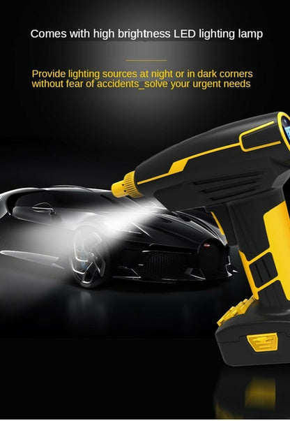 Saraline™ Portable Tire Inflator Air Pump 150PSI – Cordless & Fast Inflation